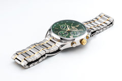 Roamer Pro Chrono Chronograph Green Sunray Round Dial Men's Watch - 993819 47 75 20