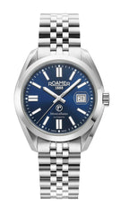 Roamer Montalbano Gents Mechanical Blue Sunray Round Dial Men's Watch - 996983 41 45 20