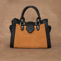 TAN LAD  Little Serena with Divider -  Hazel with Charcoal