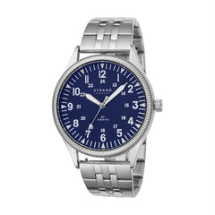 Strand By Obaku Reef Denim Quartz Men's Watch - S724GXCLSC