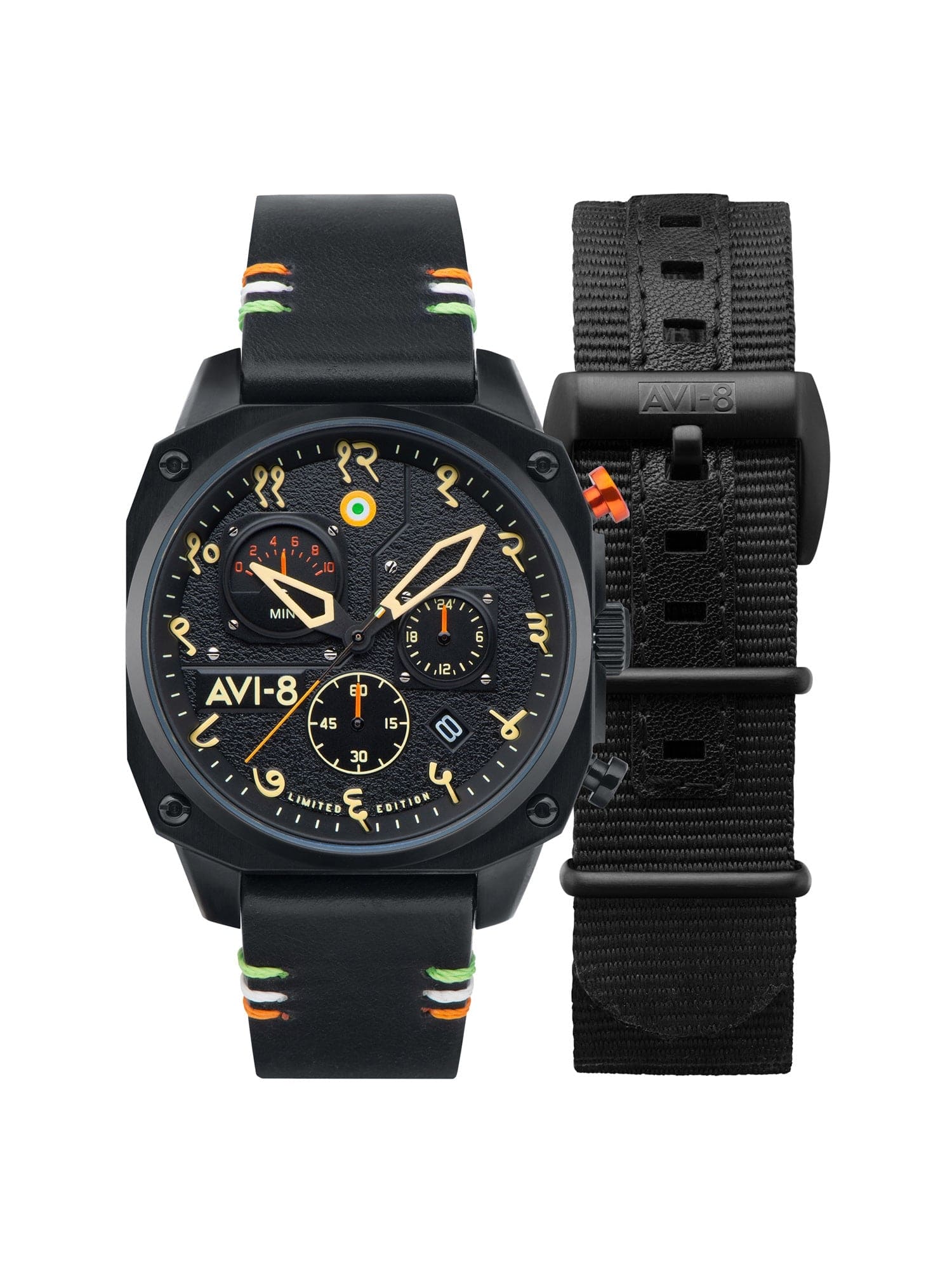 AVI-8 Hawker Hunter Limited Edition Men's Watch with Additional Strap - AV-4052-IN01