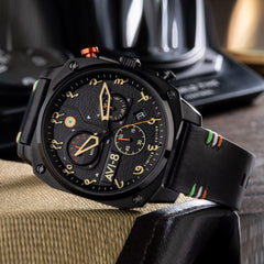 AVI-8 Hawker Hunter Limited Edition Men's Watch with Additional Strap - AV-4052-IN01