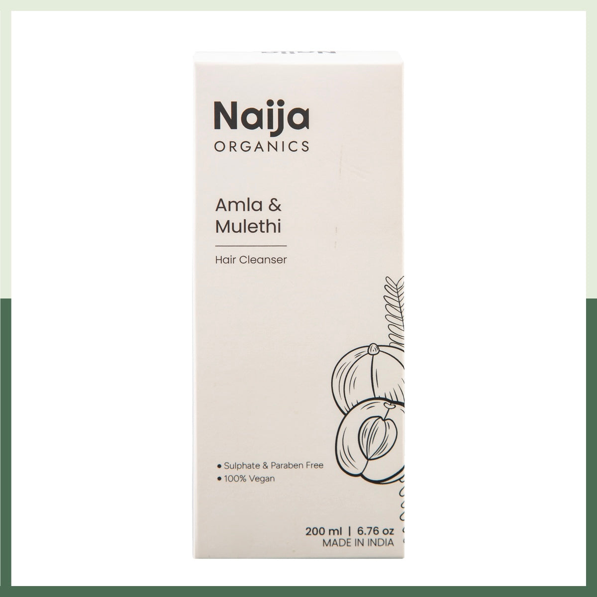 Naija Amla & Mulethi Hair Cleanser - 200 ml