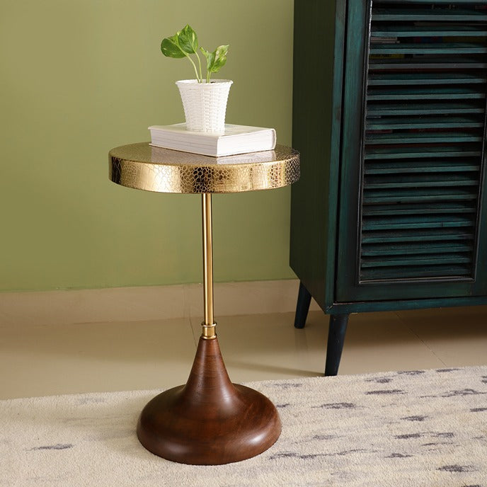 De Maison Decor Arcana Side Table - Gold 