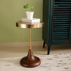 De Maison Decor Arcana Side Table - Gold