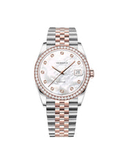 Aries Gold Heritage Crystal Quartz Women's Watch - B 1069 2TR-MP