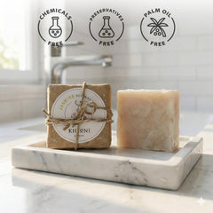 KHEONI  Jasmine Beeswax Soap - 100 gm