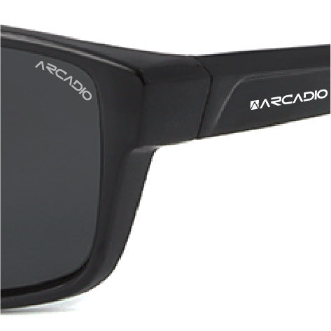 ARCADIORAIDER Sporty Full Frame Stylish Sunglass for Men and Women - AR-PTE2146-C1BK-BKP