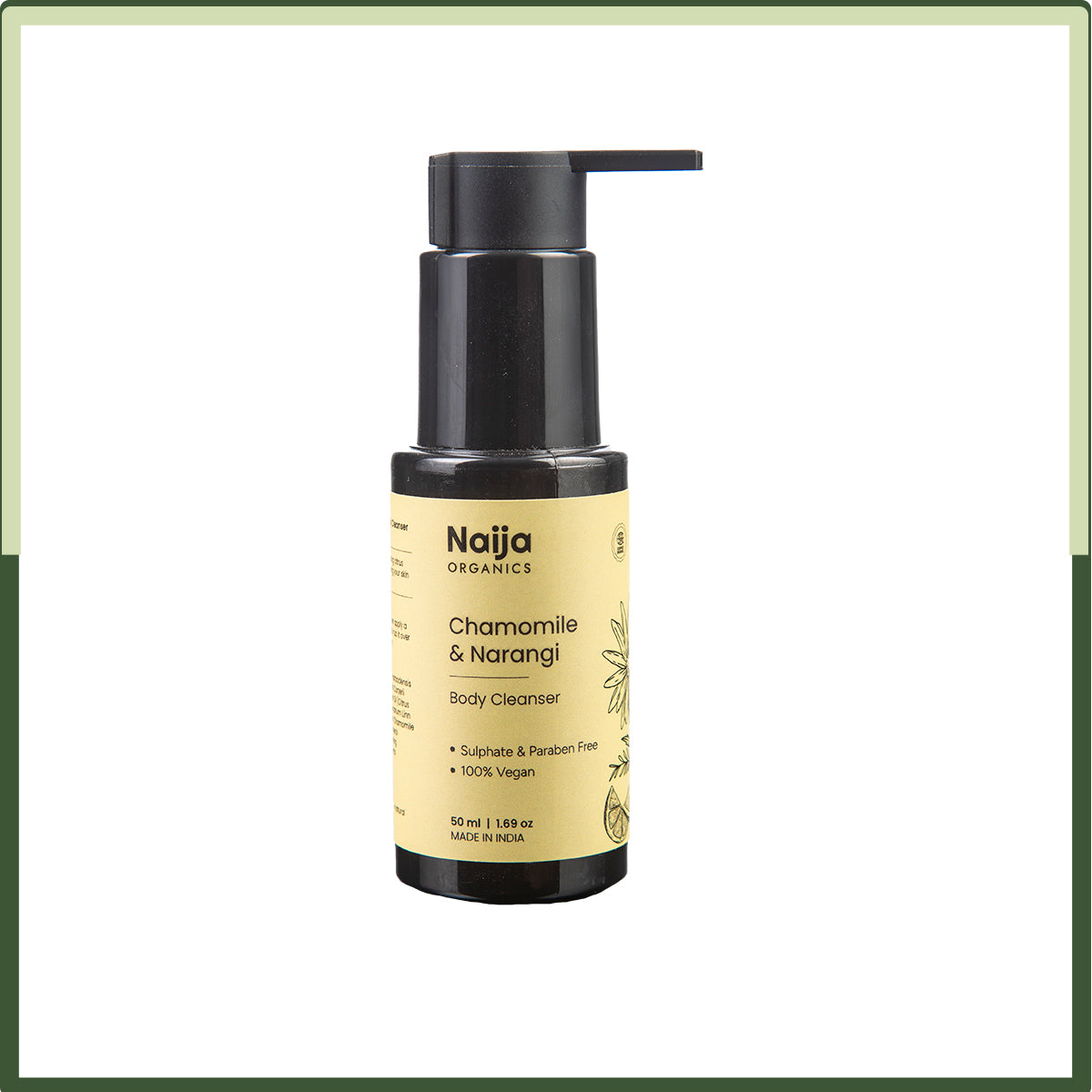Naija Chamomile & Narangi Body Cleanser - 50 ml