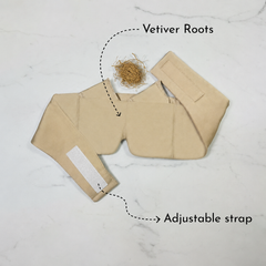 KHEONI  Vetiver Eye Pillow