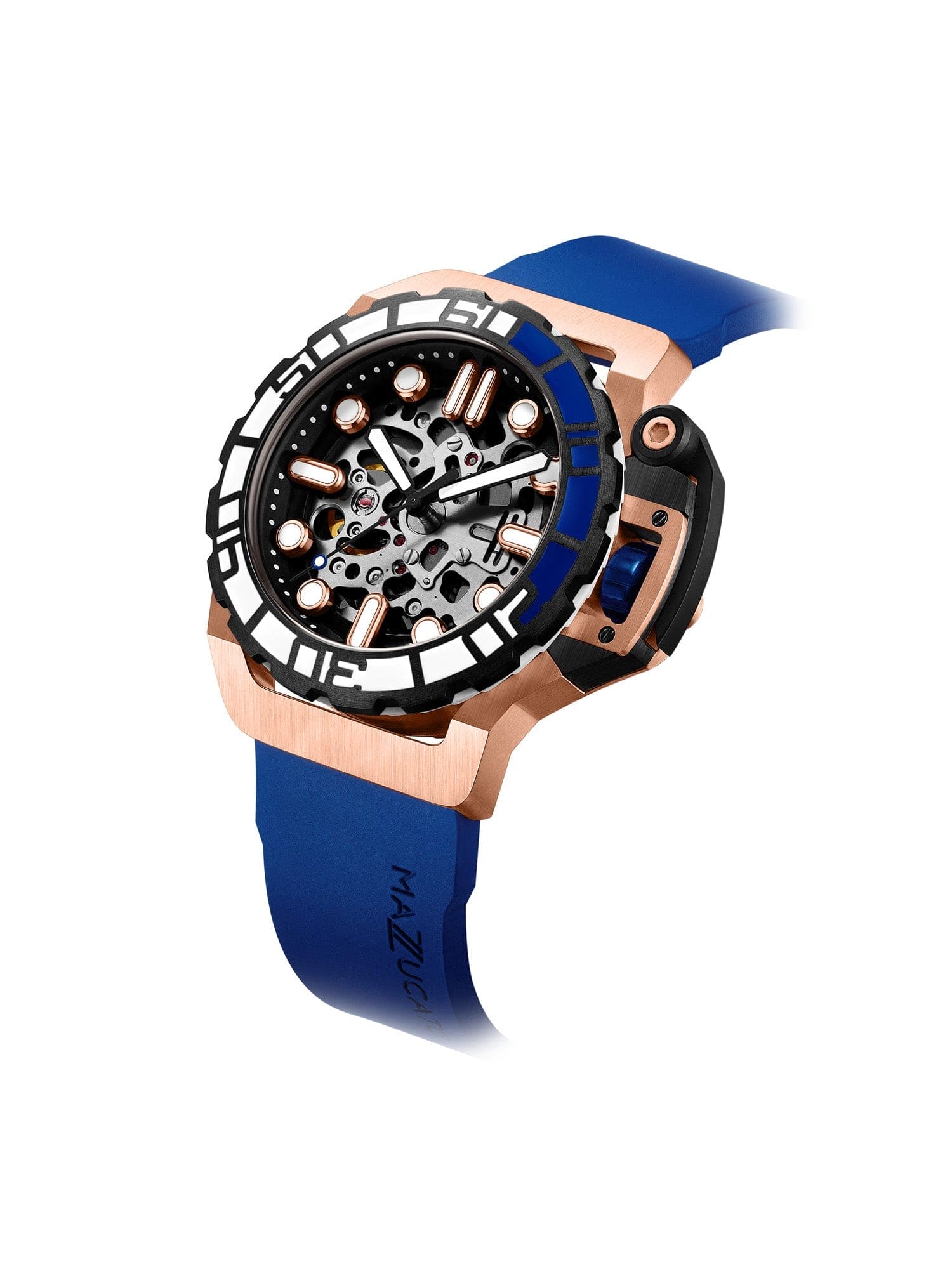Mazzucato RIM SUB Automatic Men's Watch - DIVER-SK2-RG