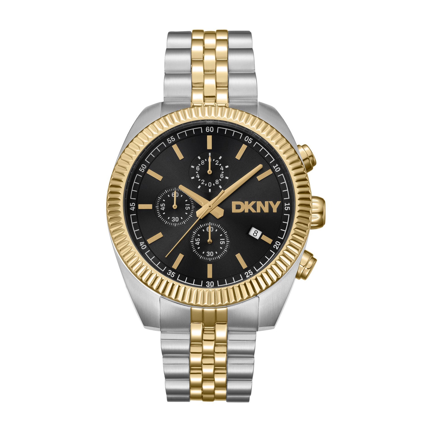 DKNY Everyday Chronograph Black Round Dial Men's Watch - DK1G134M0065