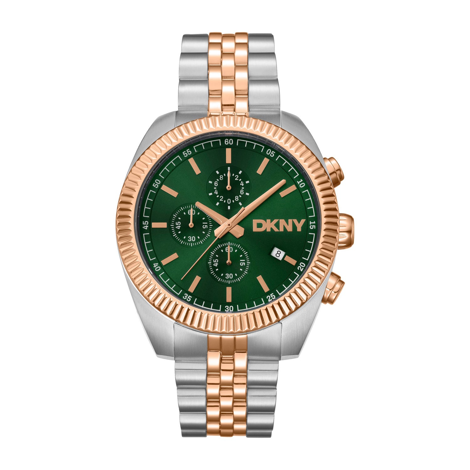DKNY Everyday Chronograph Green Round Dial Men's Watch - DK1G134M0075
