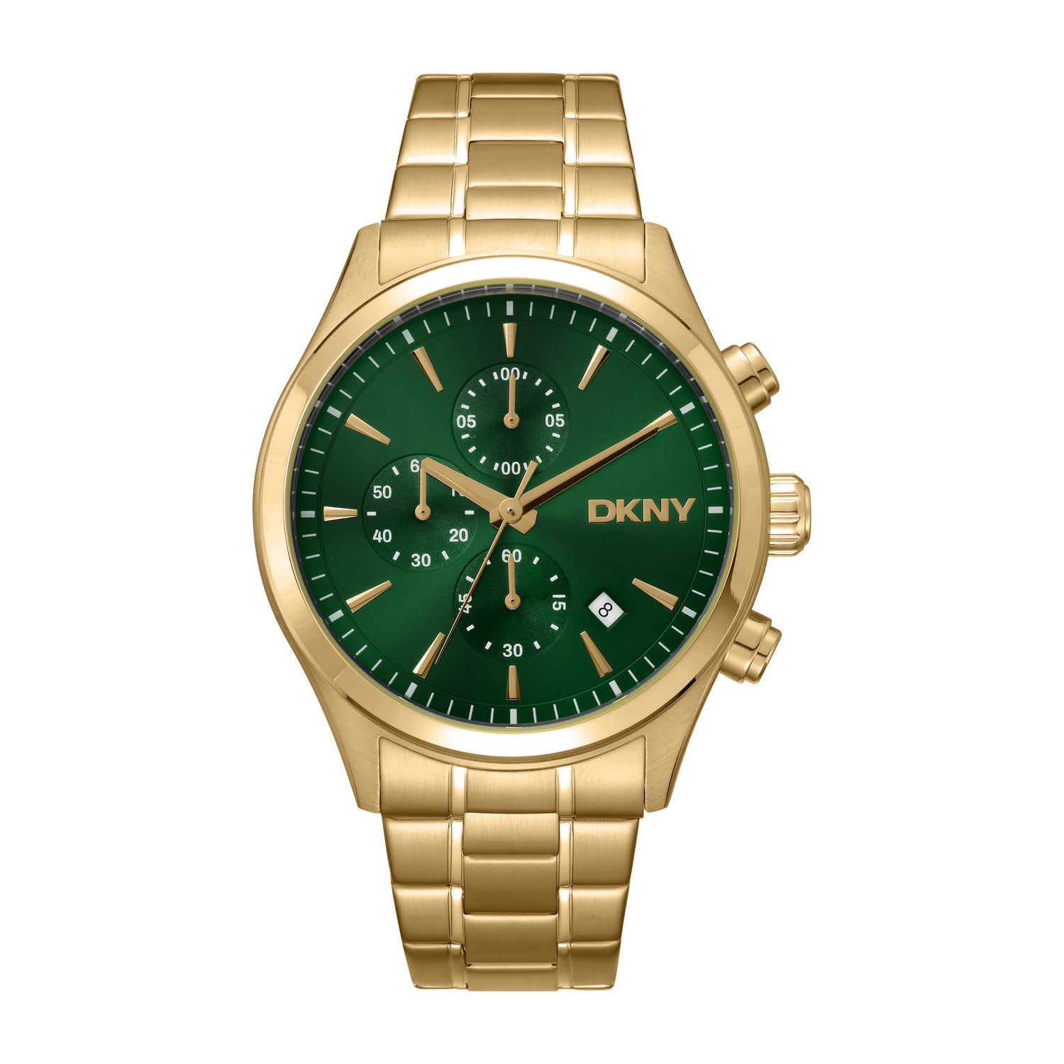 DKNY Active Chronograph Green Round Dial Men's Watch - DK1G136M0065