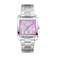 DKNY City Maxi Analog Pink Square Dial Women's Watch - DK1L001M0035