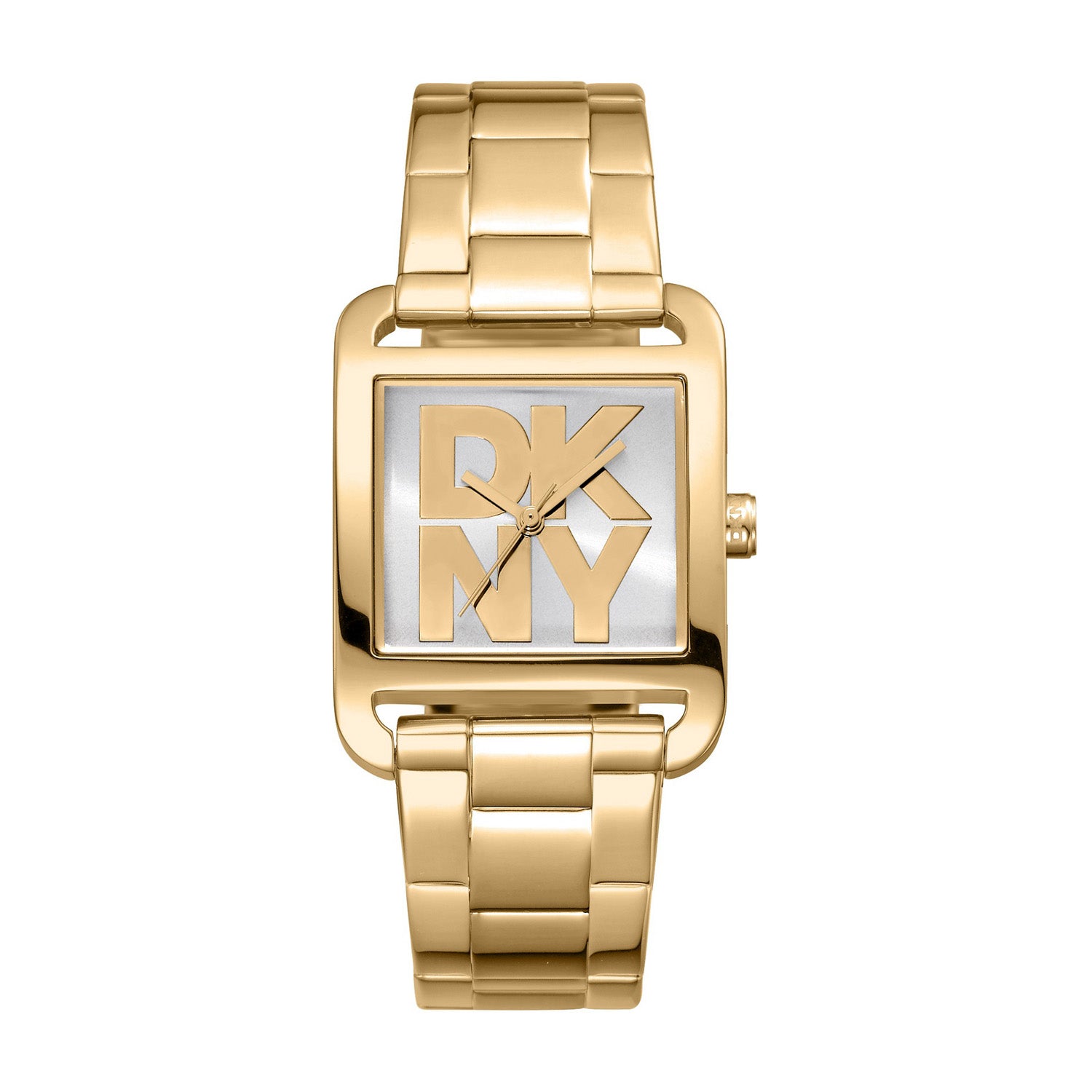 DKNY City Maxi Analog Silver Square Dial Women's Watch - DK1L001M0045