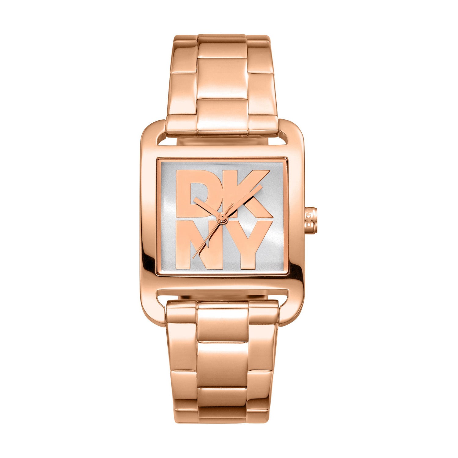 DKNY City Maxi Analog Silver Square Dial Women's Watch - DK1L001M0055