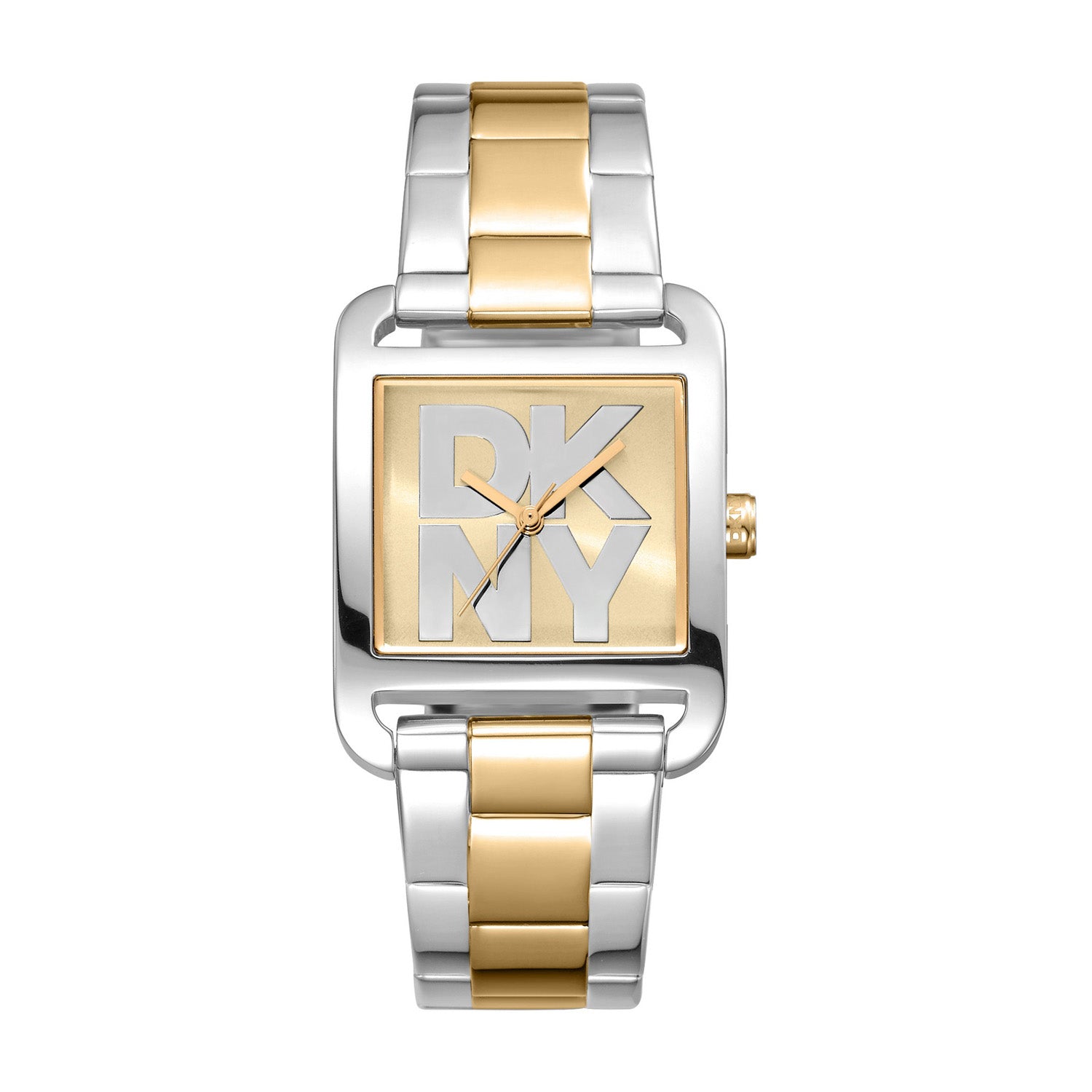 DKNY City Maxi Analog Champagne Square Dial Women's Watch - DK1L001M0075