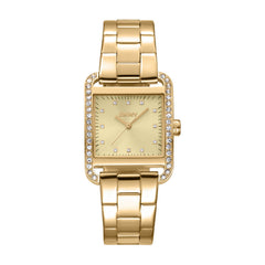 DKNY City Glitz Analog Champagne Square Dial Women's Watch - DK1L003M0025