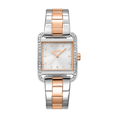DKNY City Glitz Analog Silver Square Dial Women's Watch - DK1L003M0055