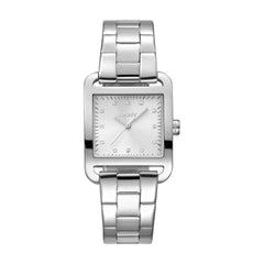 DKNY City Midi Analog Silver Square Dial Women's Watch - DK1L004M0045