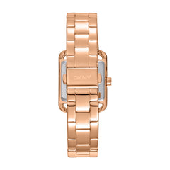 DKNY City Midi Analog Silver Square Dial Women's Watch - DK1L004M0065