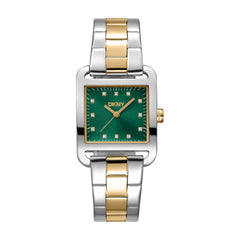 DKNY City Midi Analog Green Square Dial Women's Watch - DK1L004M0075