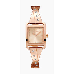 DKNY City Bangle Analog Rose Gold Square Dial Women's Watch - DK1L005M0035
