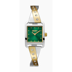 DKNY City Bangle Analog Green Square Dial Women's Watch - DK1L005M0045