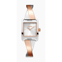DKNY City Bangle Analog Silver Square Dial Women's Watch - DK1L005M0125