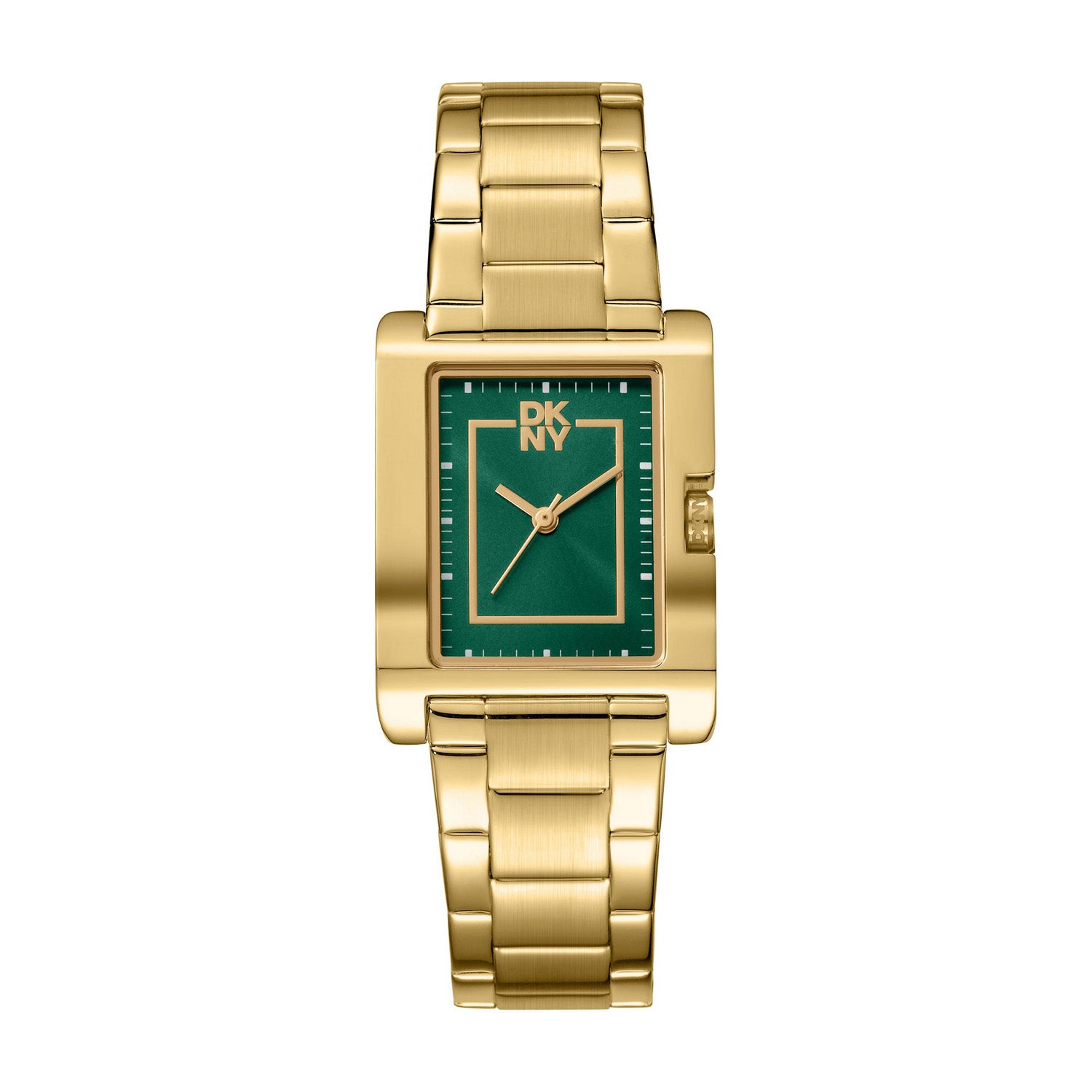 DKNY Westside Midi Analog Green Rectangle Dial Women's Watch - DK1L007M0065