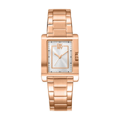 DKNY Westside Midi Analog Silver Rectangle Dial Women's Watch - DK1L007M0075