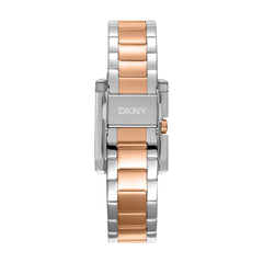 DKNY Westside Midi Analog White Rectangle Dial Women's Watch - DK1L007M0105