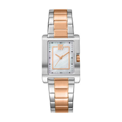 DKNY Westside Midi Analog White Rectangle Dial Women's Watch - DK1L007M0105