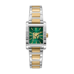 DKNY Westside Glitz Analog Green Rectangle Dial Women's Watch - DK1L008M0085