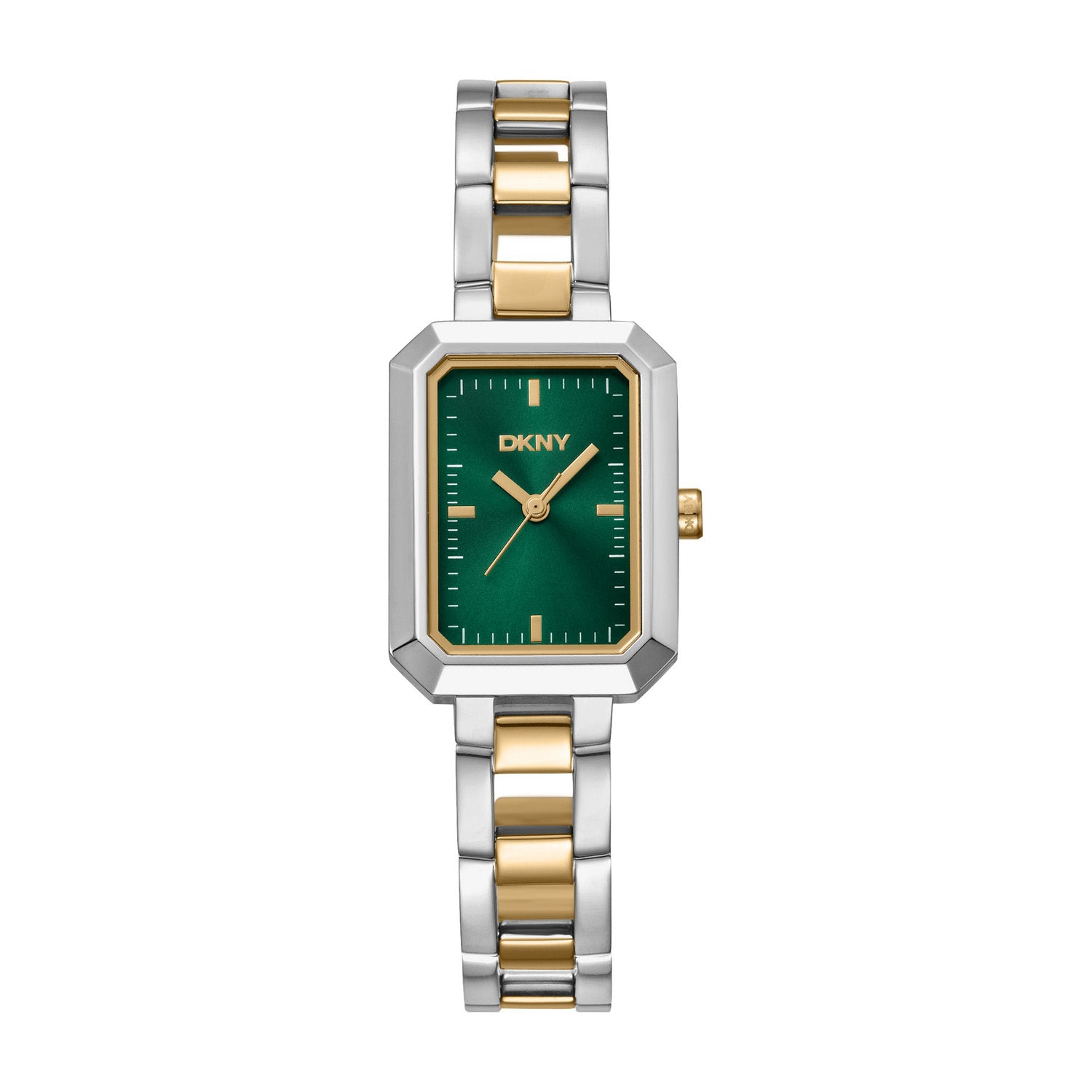 DKNY Uptown Midi Analog Green Rectangle Dial Women's Watch - DK1L009M0025