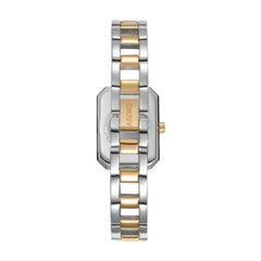 DKNY Uptown Midi Analog Silver Rectangle Dial Women's Watch - DK1L009M0035