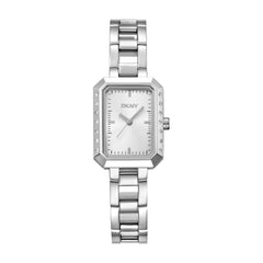 DKNY Uptown Glitz Analog Silver Rectangle Dial Women's Watch - DK1L010M0015