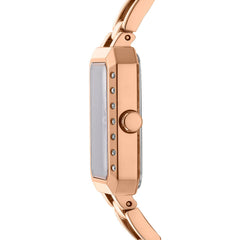 DKNY Uptown Glitz Analog Rose Gold Rectangle Dial Women's Watch - DK1L010M0035