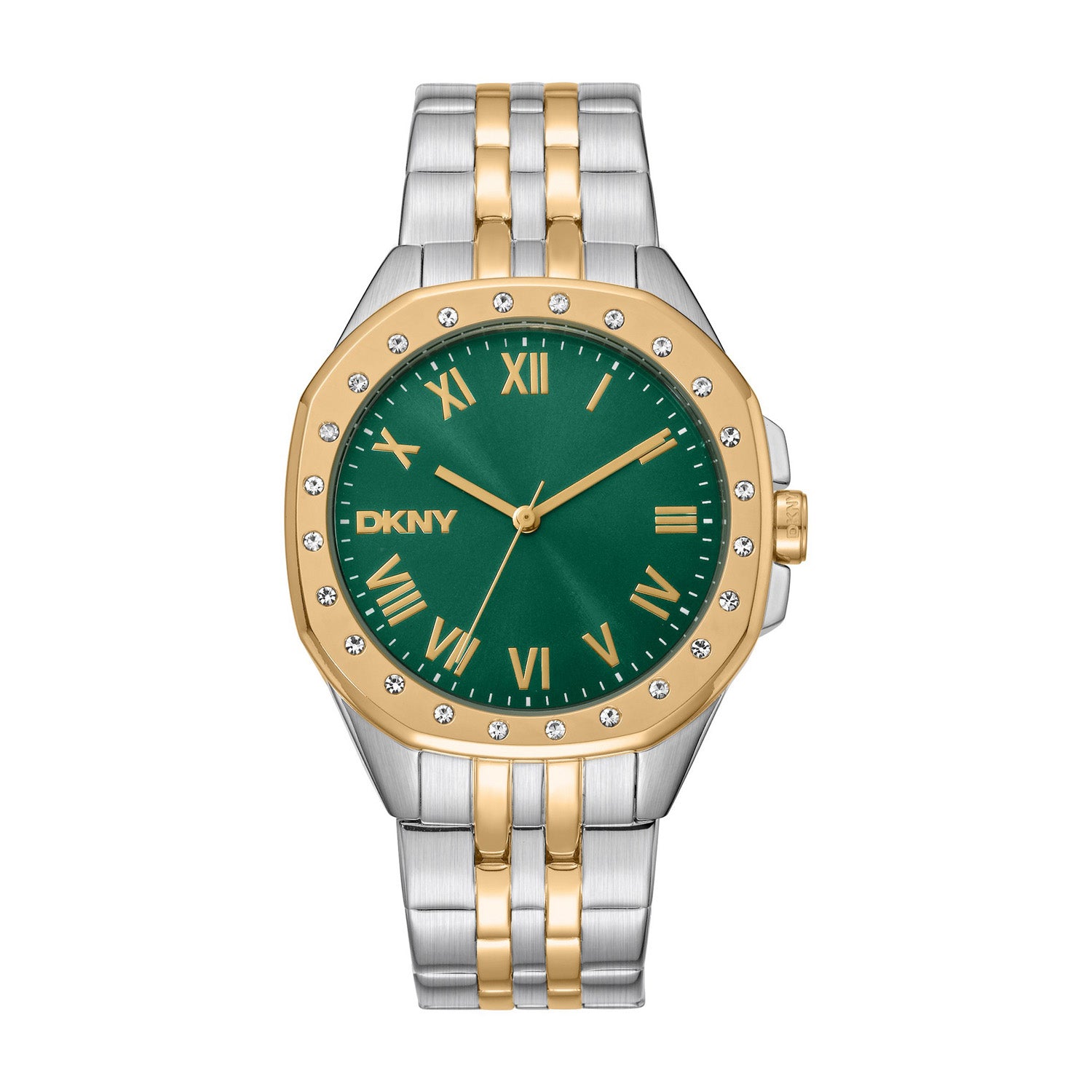DKNY Brooklyn Maxi Analog Green Round Dial Women's Watch - DK1L011M0075