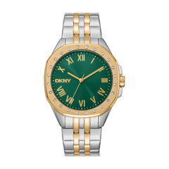 DKNY Brooklyn Maxi Analog Green Round Dial Women's Watch - DK1L011M0075