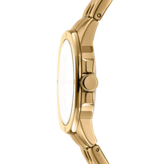 DKNY Brooklyn Midi Analog Champagne Round Dial Women's Watch - DK1L012M0065