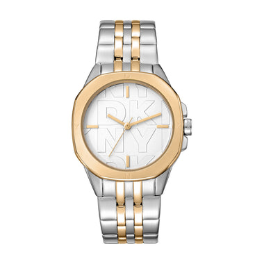 DKNY Brooklyn Midi Analog Silver Round Dial Women's Watch - DK1L012M0085