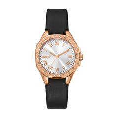 DKNY Brooklyn Mini Analog Silver Round Dial Women's Watch - DK1L013L0035