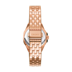 DKNY Brooklyn Mini Analog Silver Round Dial Women's Watch - DK1L013M0075