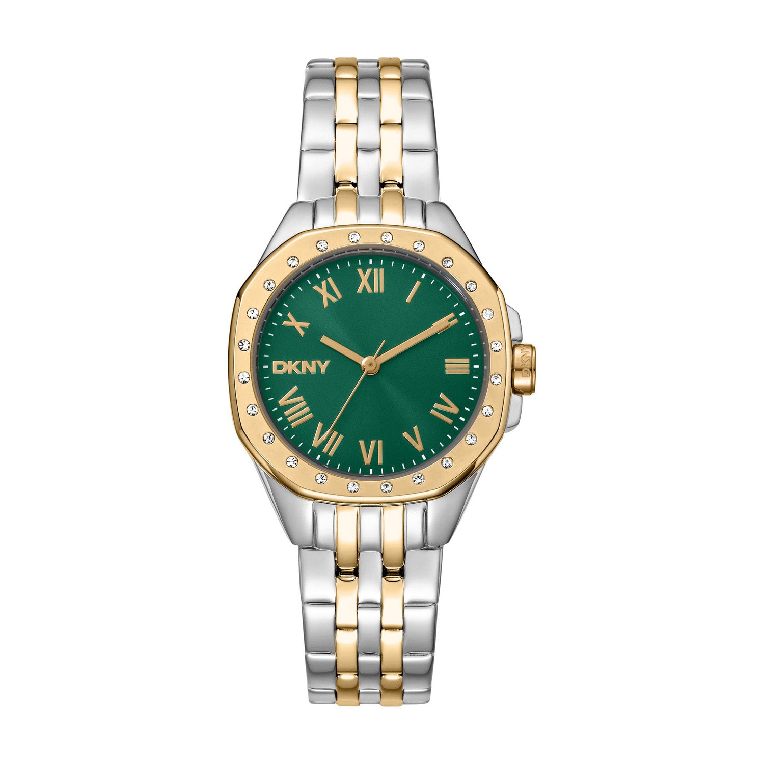 DKNY Brooklyn Mini Analog Green Round Dial Women's Watch - DK1L013M0095