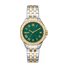 DKNY Brooklyn Mini Analog Green Round Dial Women's Watch - DK1L013M0095