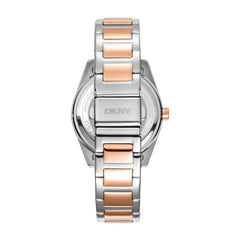 DKNY Chambers Multi Sport Multifunction Silver Round Dial Women's Watch - DK1L015M0065