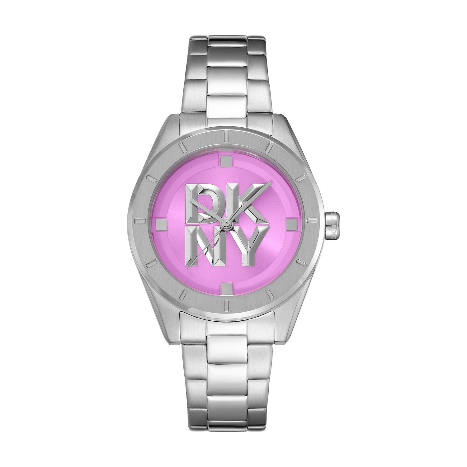 DKNY Chambers Midi Analog Pink Round Dial Women's Watch - DK1L016M0055
