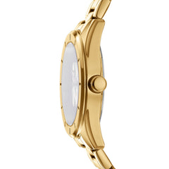 DKNY Chambers Midi Analog Silver Round Dial Women's Watch - DK1L016M0065